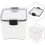 2026 Airtight Plastic Kitchen Storage Jars 700ml Stackable Nestable Food Containers 5