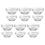 Transparent Glass Food Bowls for Storage Use 12Pcs Multi-Function Kitchen Bowls 1