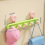 Dopamine Suction Cup Hook Rustproof Easy Installation Bathroom Organiser Rack for Home Hotels B Middle Green 4