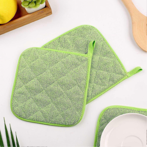 Presine da cucina nere 3 pezzi, resistenti al calore, riutilizzabili e facili da pulire 1