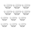 Transparent Glass Food Bowls for Storage Use 12Pcs Multi-Function Kitchen Bowls 4