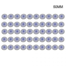 50 pezzi ventose trasparenti da 50 mm senza ganci, antigraffio