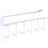 Wall Mounted Hook Rack with 6 Hooks for Kitchen Mug Holder and MultiRoom Organization White 5