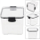 2026 Airtight Plastic Kitchen Storage Jars 700ml Stackable Nestable Food Containers 3