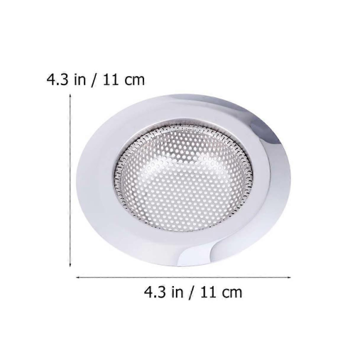 Filtering Kitchen Sink Filter for Home Use Stainless Steel Drain Mesh Basket