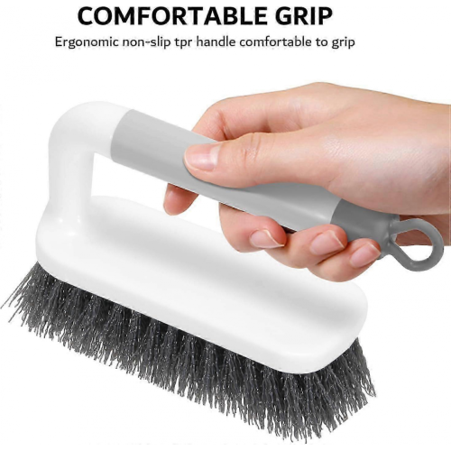 2026 2 Pack Stiff Bristle Scrub Brushes, Heavy Duty Cleaning Brushes 1