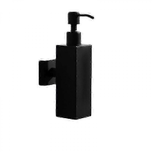 Black Soap Dispenser, Refillable Wall Mounted Soap Dispenser, Rust-proof Hand Soap Dispenser For Bathroom, Kitchen, Home, Hotel And Decoration 200ml