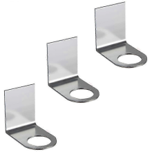 Lot de 3 porte-savons adhésifs inox pour cuisine & salle de bain