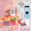 Mini Giocattoli da Cucina per Lavello, Set di Pentole e Accessori da Cucina 4