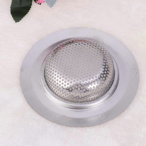 Filtering Kitchen Sink Filter for Home Use Stainless Steel Drain Mesh Basket 2