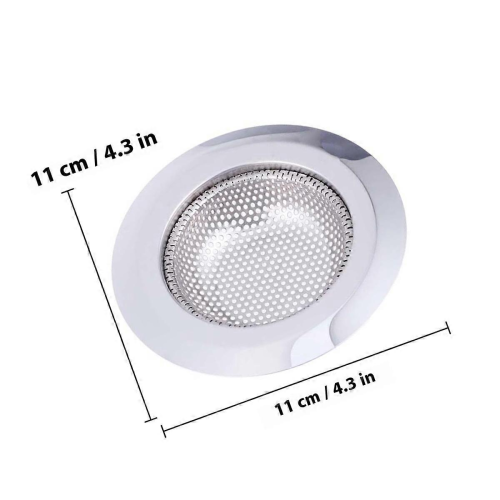 Filtering Kitchen Sink Filter for Home Use Stainless Steel Drain Mesh Basket 1
