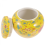 Storage Containers With Lids Ceramic Sealing Canister For Kitchen Counter 3.34x3.34x3.14in 1Pcs 1