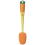 Smooth grip sponge cup brush for kitchen cleaningYellow 1