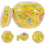 Storage Containers With Lids Ceramic Sealing Canister For Kitchen Counter 3.34x3.34x3.14in 1Pcs 5