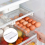 Egg Storage Rack Drawer Egg Storage Safety Durable Kitchen Egg Storage Container Fridge Egg Drawer Organizer 25-26 1