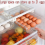 Egg Storage Rack Drawer Egg Storage Safety Durable Kitchen Egg Storage Container Fridge Egg Drawer Organizer 25-26 5
