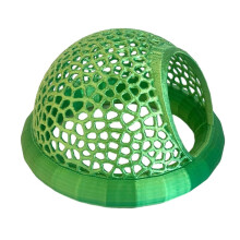 Floating Cave Aquarium Hammock Feeder Green Large For Fish Tanks Decor Enhances Aquarium Environment