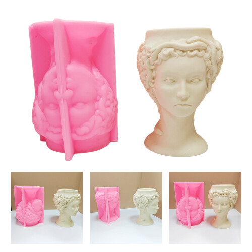 Medusas Shape Hand-making Silicone Molds Silicone Material for 1
