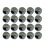 20pcs Round/Square Brass Pendant Beads-bronze square beads 2 1