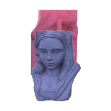 Girl Shape Silicone Flowerpot Molds for Succulent Planters