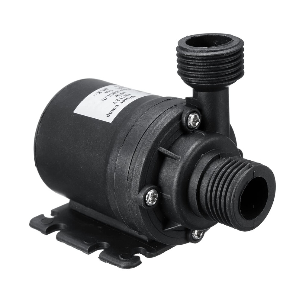 12V Brushless Dc Submersible Water Pump 800L/H Ultraquiet Flow For Cooling System 9189345301575