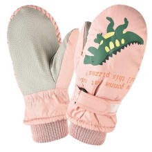 (As show, style93) Kids Winter Snow Gloves Baby Boys Waterproof Ski Mittens Girls Windproof Warm Glove