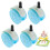 Stroller Wheels Silent Casters Replacement Wheels for Baby Stroller Indoor Use Compatible With Walker Accessories 1