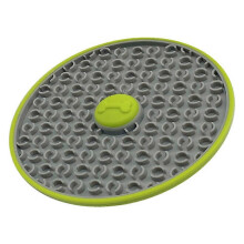 (As show, One size) Dog cage lick board dog slow feed pad dog bowl cage training tool dog pet reduce anxiety