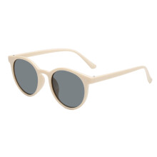 Stilvolle, runde Sonnenbrille mit bequemen Nasenpads im Retro-Stil, ideal für Damen und Herren, leichtes, polarisiertes Gestell