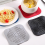 Odor Resistant Drain Protector Square Shape Bathroom Kitchen Sink Cover WhiteBlack 5