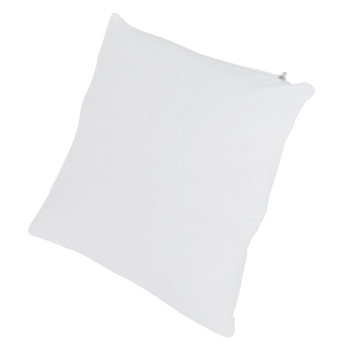 Pillow Insert Enhancer with Zippered Pillowcase, Protective Pillow Protector for Bed Sofa Cushion Use, Adaptable Inner Liner for Decorative Covers, 1
