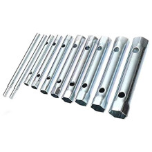 Durable Steel Dual-Ended Wrench Socket, Ignition Spark Plug Spanner Set For Quick And Efficient Repairs, 10Pcs Construction Tools Providing