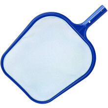 Écumoire à feuilles avec filet en nylon fin et profond, cadre robuste et léger pour un entretien complet de la piscine - Votre outil indispensable