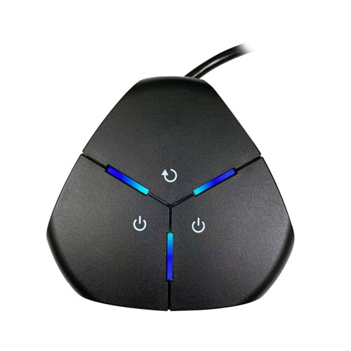Microphone with Glossy Surface, Clear Sound High Performance Chip for Seamless Communication in Any Setting 1