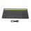 Wireless Keyboard Bluetooth Connection Universal Compatibility Compact Design Silent Keys Multi Device Support Remote Control Switch For Travel 1