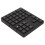 Multi-Function Keys Numeric Keypad, Rechargeable Battery Wireless Numeric Keypad with Stable 2.4G Connection Ergonomic Tilt Lightweight Portable 8