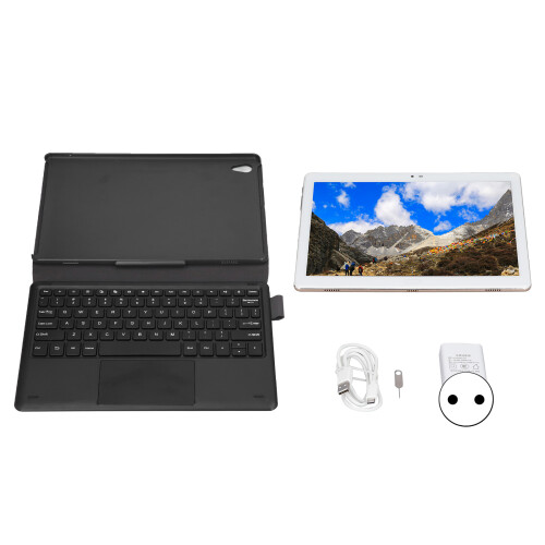 Android System Tablet With Keyboard Quad Core Processor 5K HD Display Long Lasting Battery Smart Switching Technology Glasses Free 3D 10 Core AI