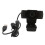 Webcam HD com design ajustável e microfone estéreo duplo para qualidade de áudio incomparável. 1