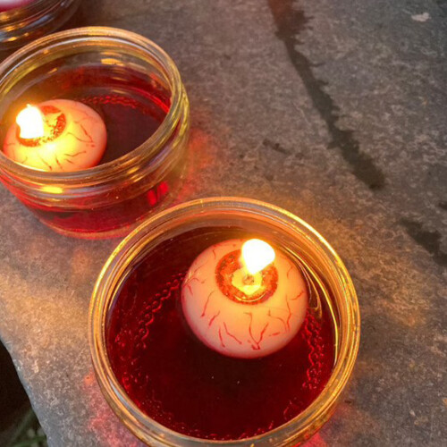 Διακοσμήσεις για τα μάτια του Halloween, προσομοίωση τρόμου σε στυλ τρόμου με 2