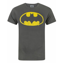 DC Comics Short Sleeved T-Shirt (Mens Grey)