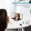 Digitaler Wecker mit Spiegelglas Schwarz 2