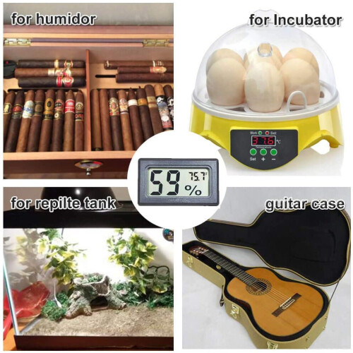 Mini LCD Hygrometer / Thermometer 1