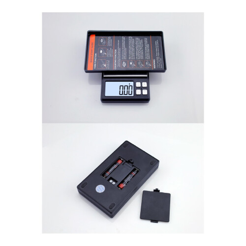 Báscula digital, báscula de joyería, báscula de precisión, báscula de oro 500g/0,1g Black 2