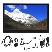 HD multimédiás monitor IPS kijelzővel és USB-C videobemenettel, plug and play beállítással, dupla hangszóróval és több interfész