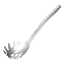Stainless Steel Pasta Server Spaghetti Spoon with Drain Holes and Heat Insulation Handle