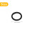 Rundkarabiner / öffnungsbare Ringe 15er-Pack Black 3
