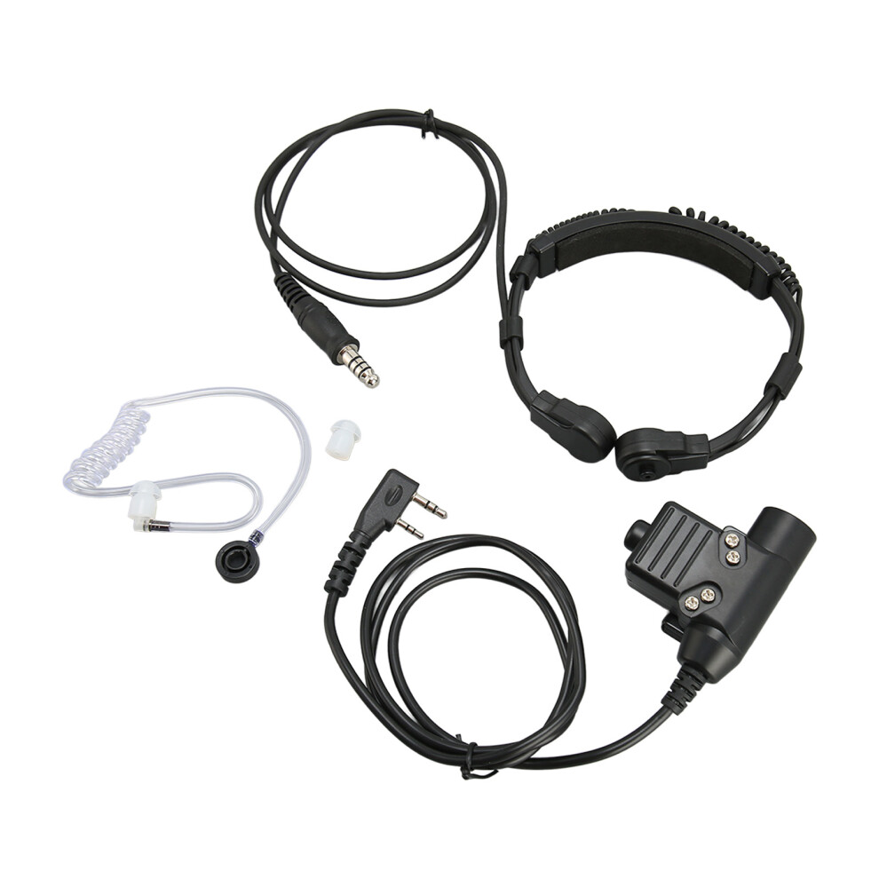 Lightweight Throat Mic For Baofeng Uv-5R Bf-888S Ideal For Sports 8321371566578