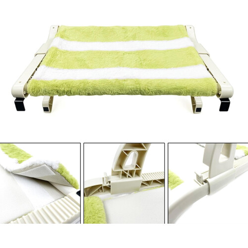Cat Bed for Window Cat Window Seat and Perch Space Saving Window Hammock Shelf Sill Resting Sunbathing Napping 2