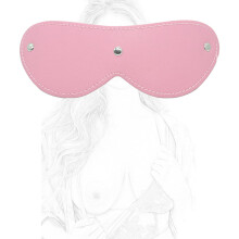 SM Eye Mask Leather Blindfold, Adjustable Soft Bondage Goggle, Fetish Sleep Mask For Women Men Couples