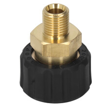 Messing-Adapter für Hochdruckreiniger G1/4 auf M22x1,5mm, 15mm Außendurchmesser
